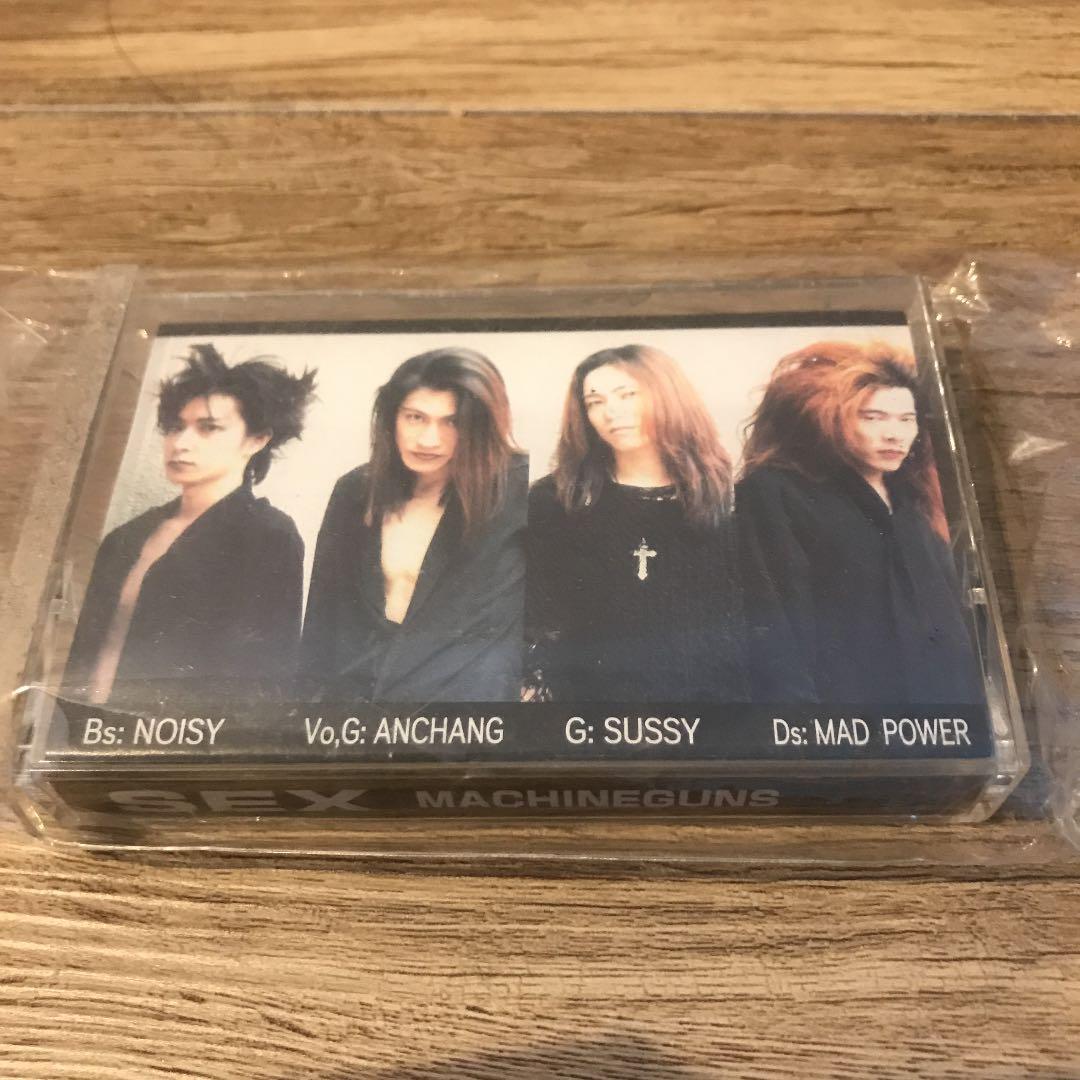 SEX MACHINEGUNS デモテープ、カセットテープ　カラージャケット