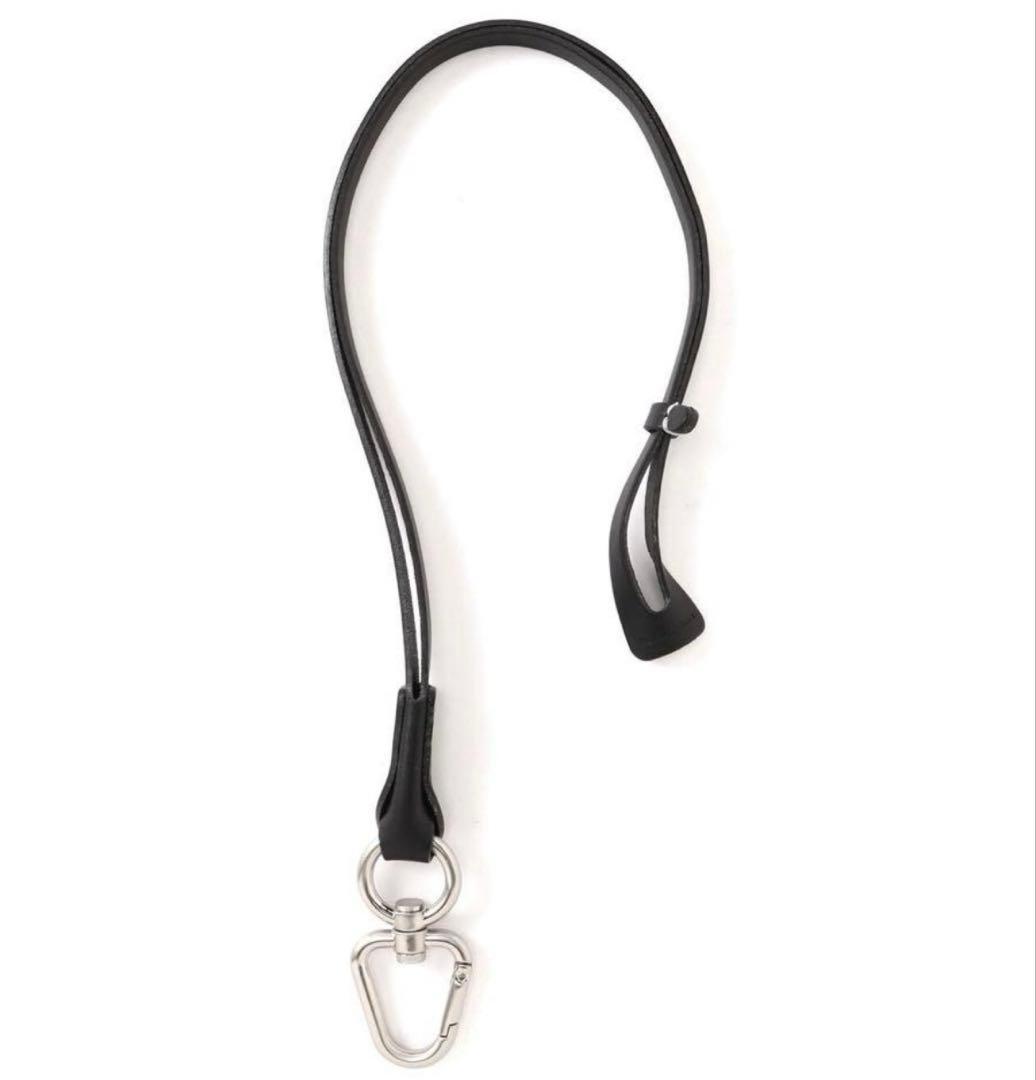 新品未使用　エンダースキーマ　ネックストラップ　ブラック