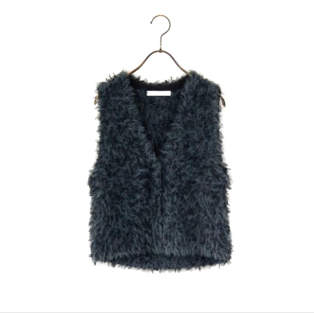 TORRAZZO DONNA トラッゾドンナ ファンシーヤーンニットビスチェ