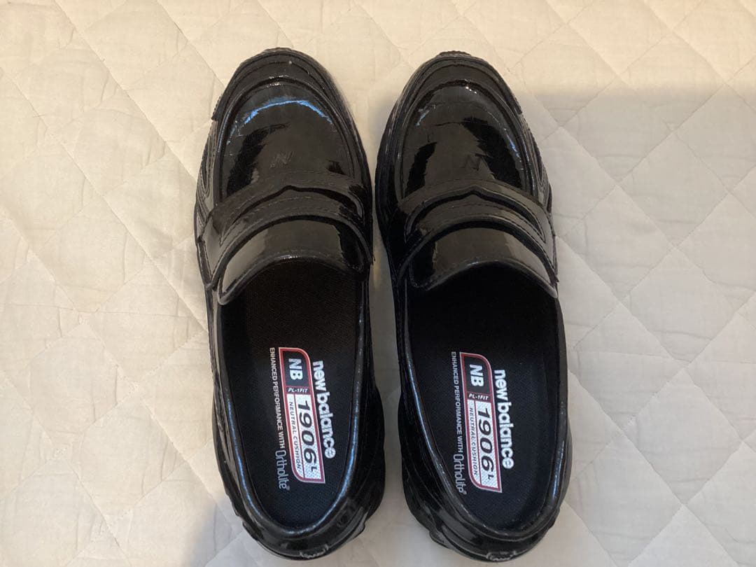 New Balance U1906L CR ブラッククロコローファー24.5cm