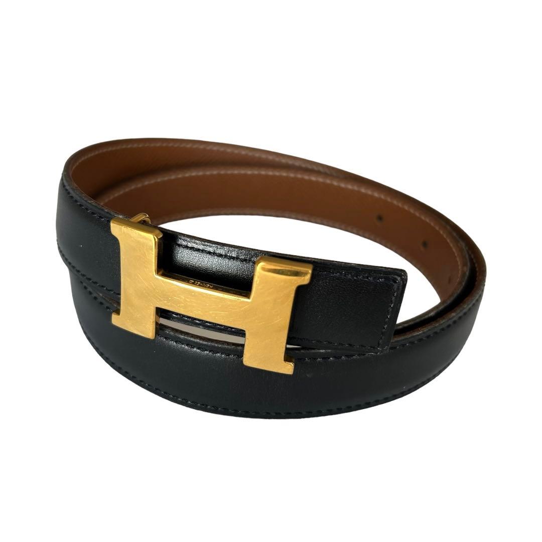 HERMES エルメス ベルト コンスタンス ブラック 68 ◯Y刻印
