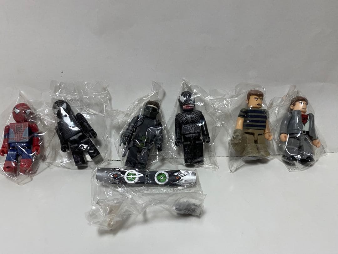 スパイダーマン3 キューブリック6種　コンプリートセット