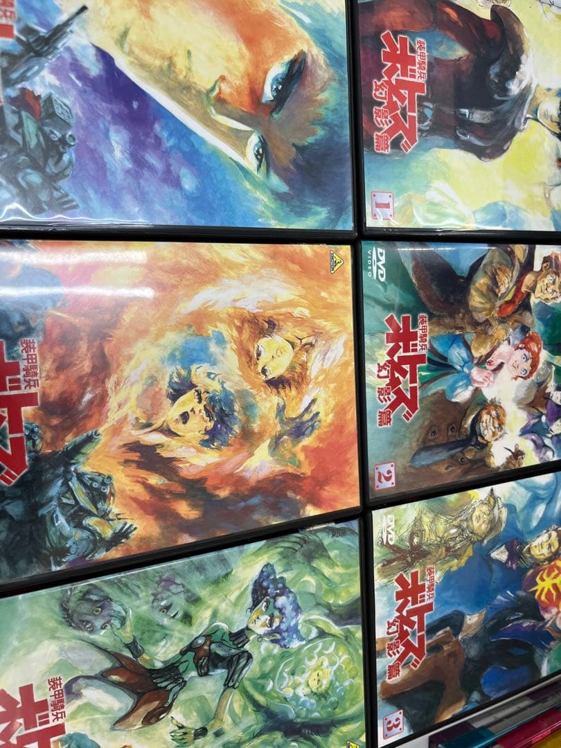 dvd 装甲騎兵ボトムズ 幻影篇 全6巻　全巻セット