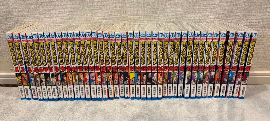 僕のヒーローアカデミア 単行本 1～40巻セット 映画特典付き