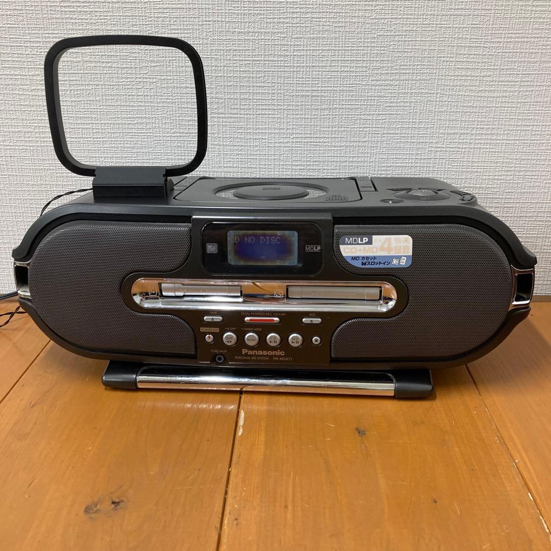 No.394 Panasonic パーソナルMDシステム RX-MDX77