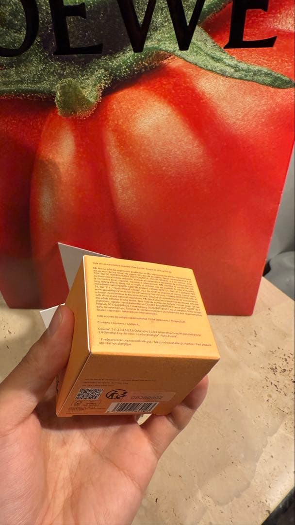 新品未使用　LOEWE キャンドル•紙袋•試香水　3点セット