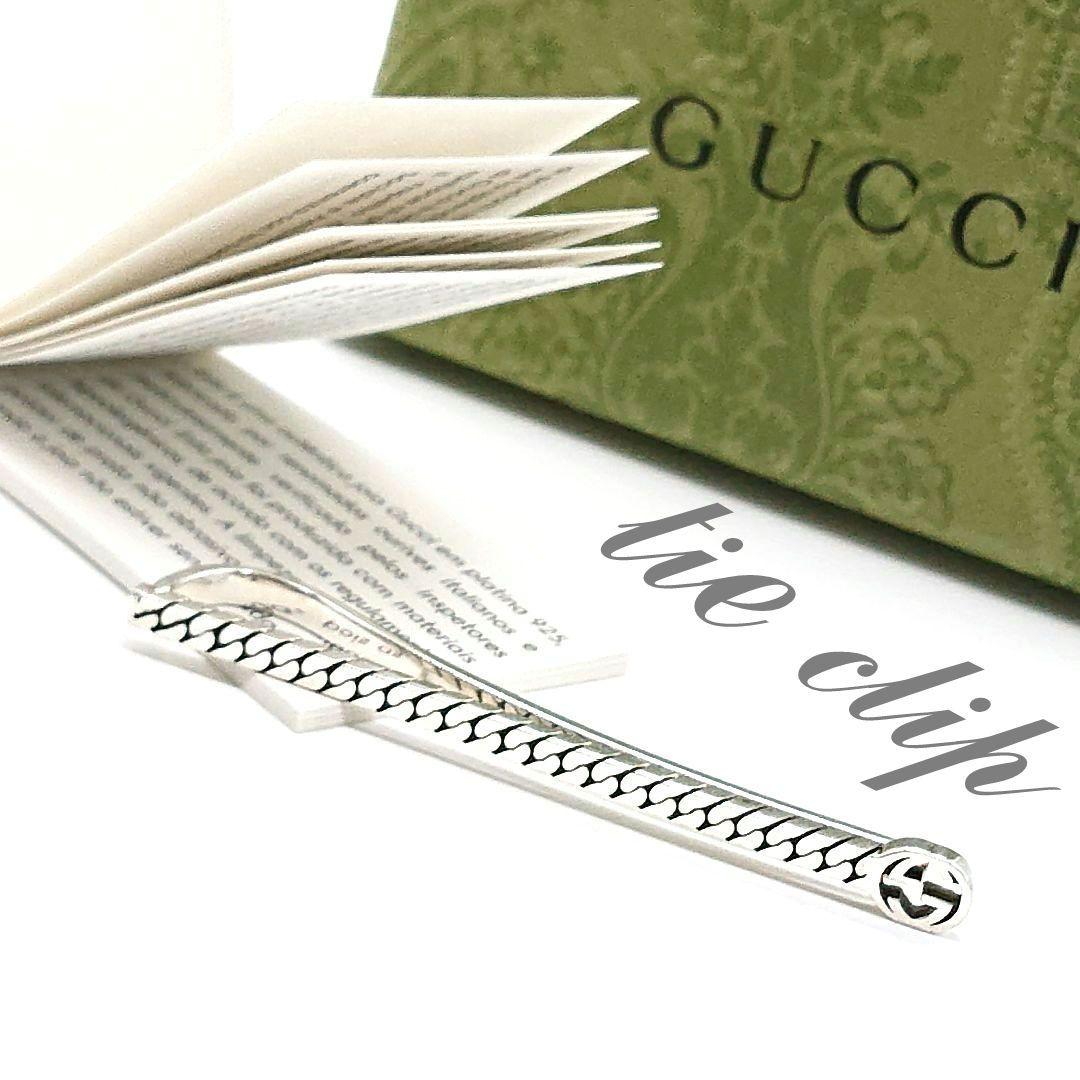 【正規品】未使用に近い‼️GUCCI ネクタイピン【付属品 完備】