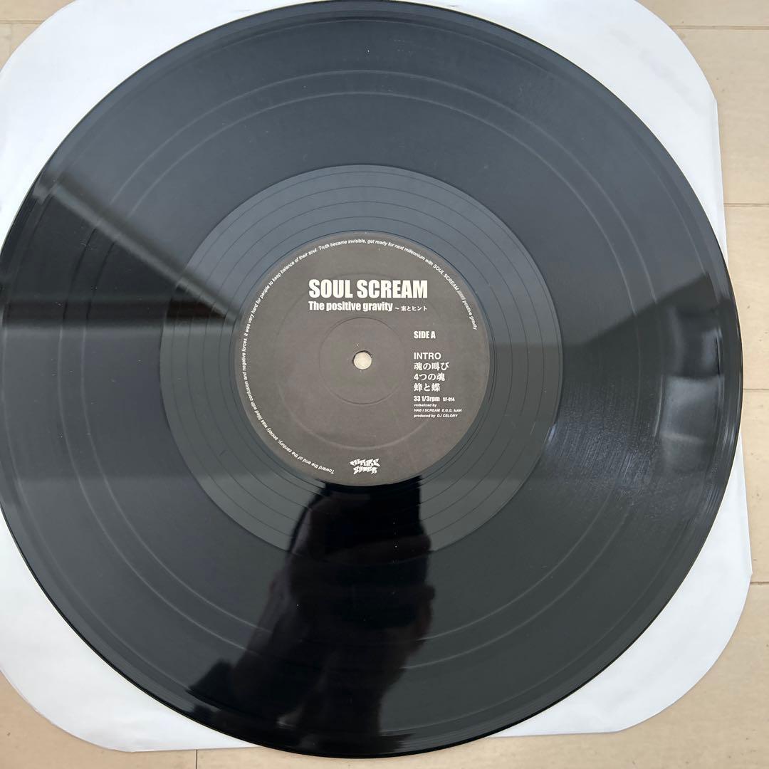 SOUL SCREAM The positive gravity 2枚組LP