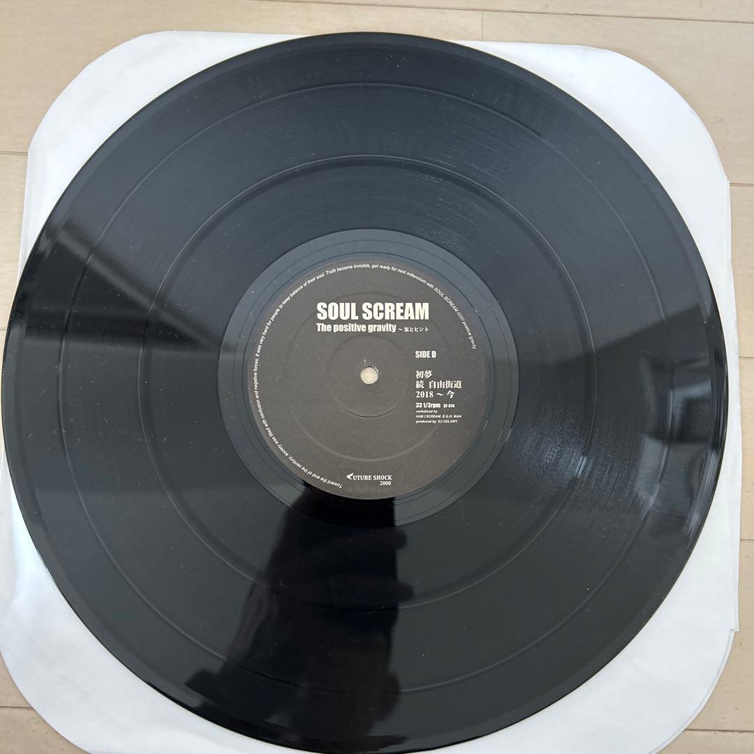 SOUL SCREAM The positive gravity 2枚組LP