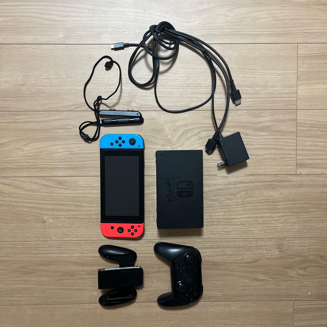 Nintendo Switch 本体 青/赤 Joy-Conとプロコン