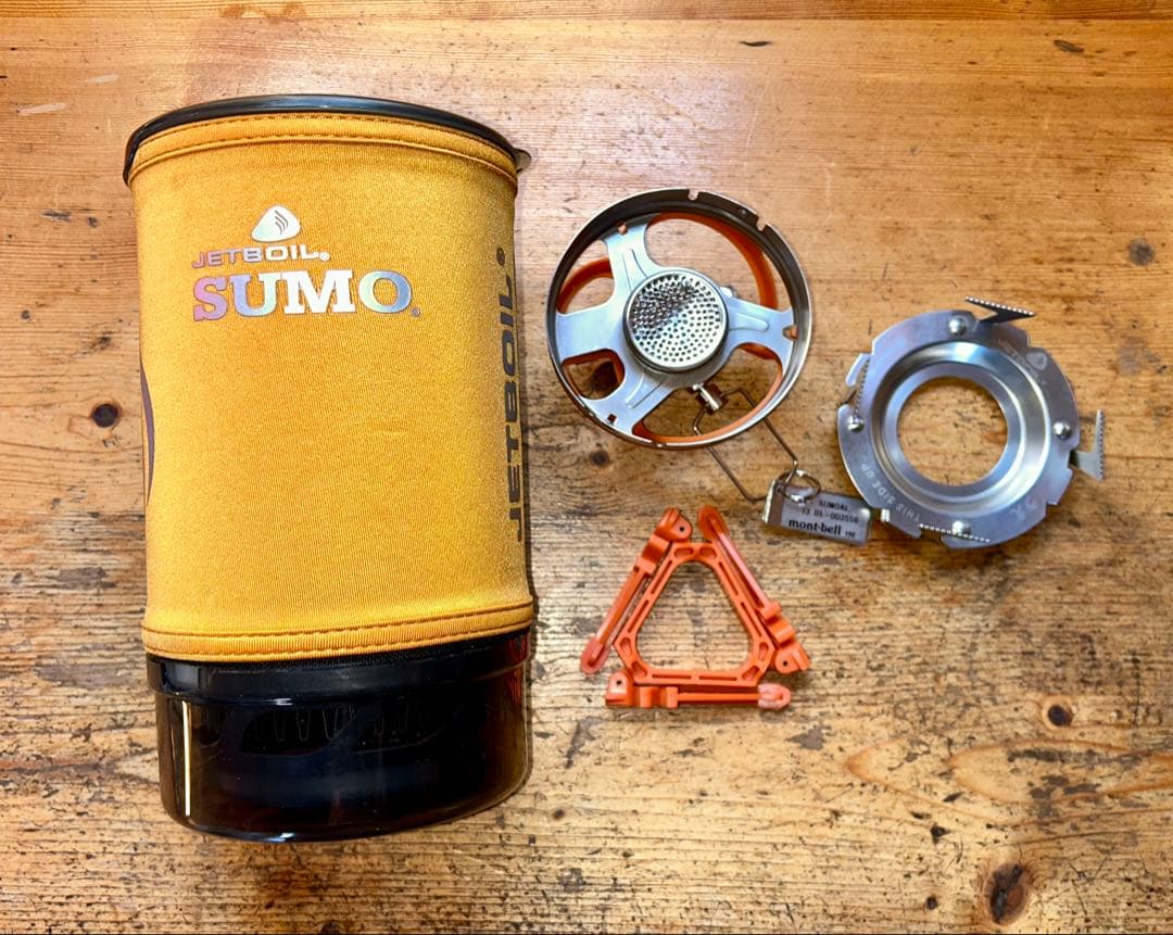 JETBOIL SUMO シングルバーナー