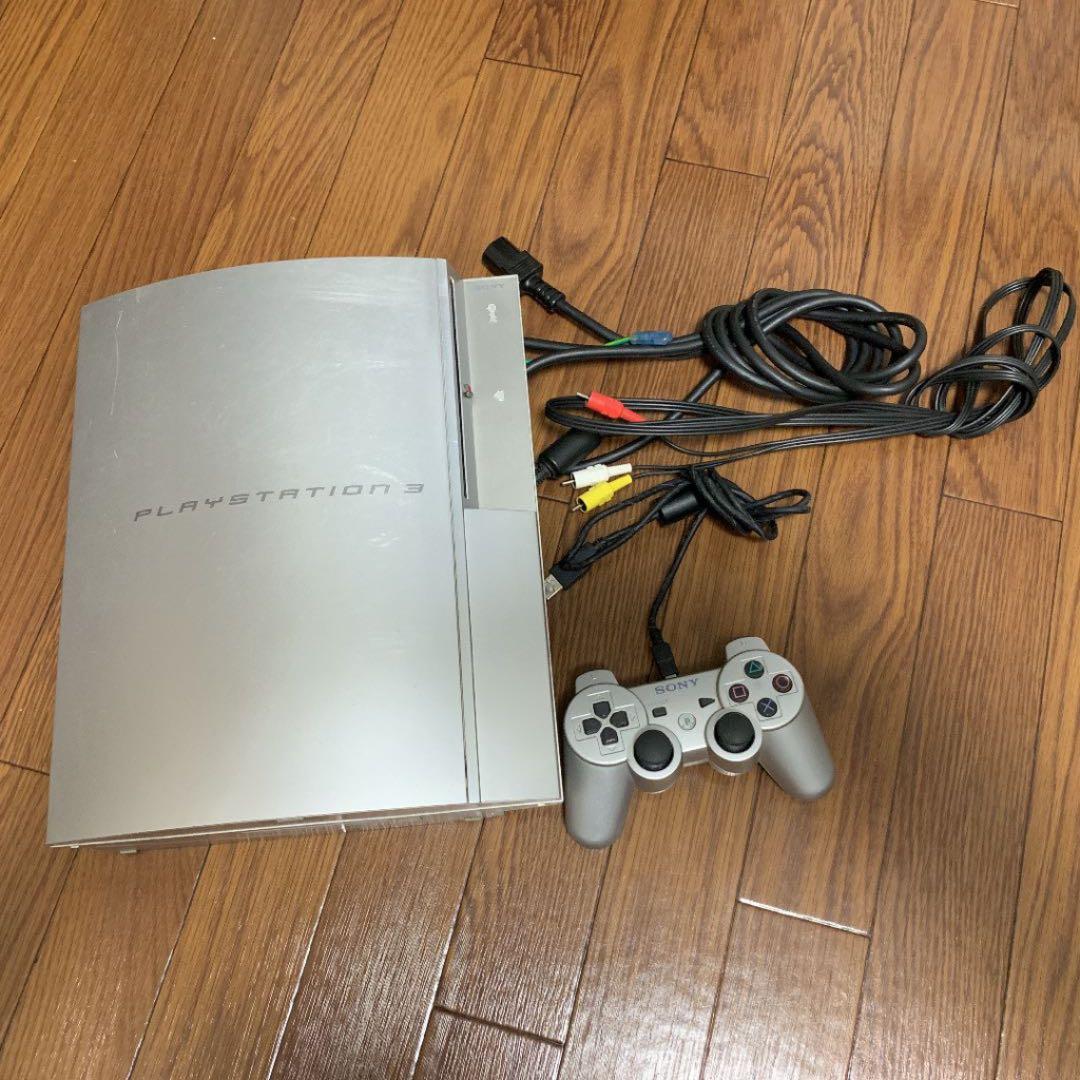 PS3本体&コントローラ&ソフト11個付き★