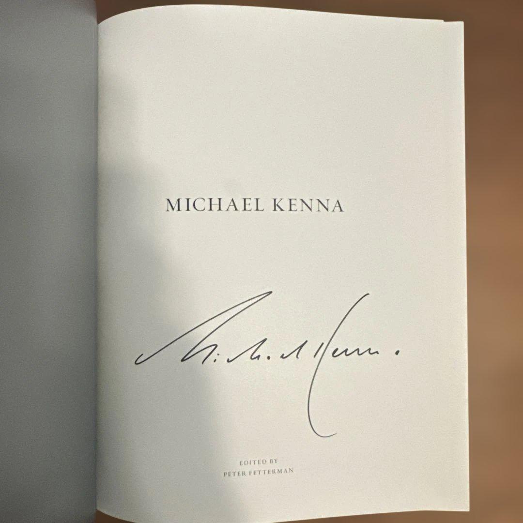 Michael Kenna 写真集　サイン入り