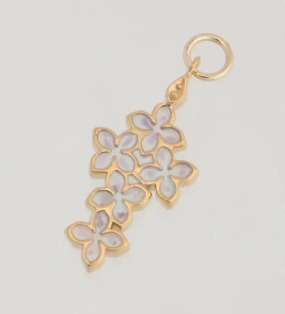 ⭐︎りー⭐︎agete ライラックピアスチャーム