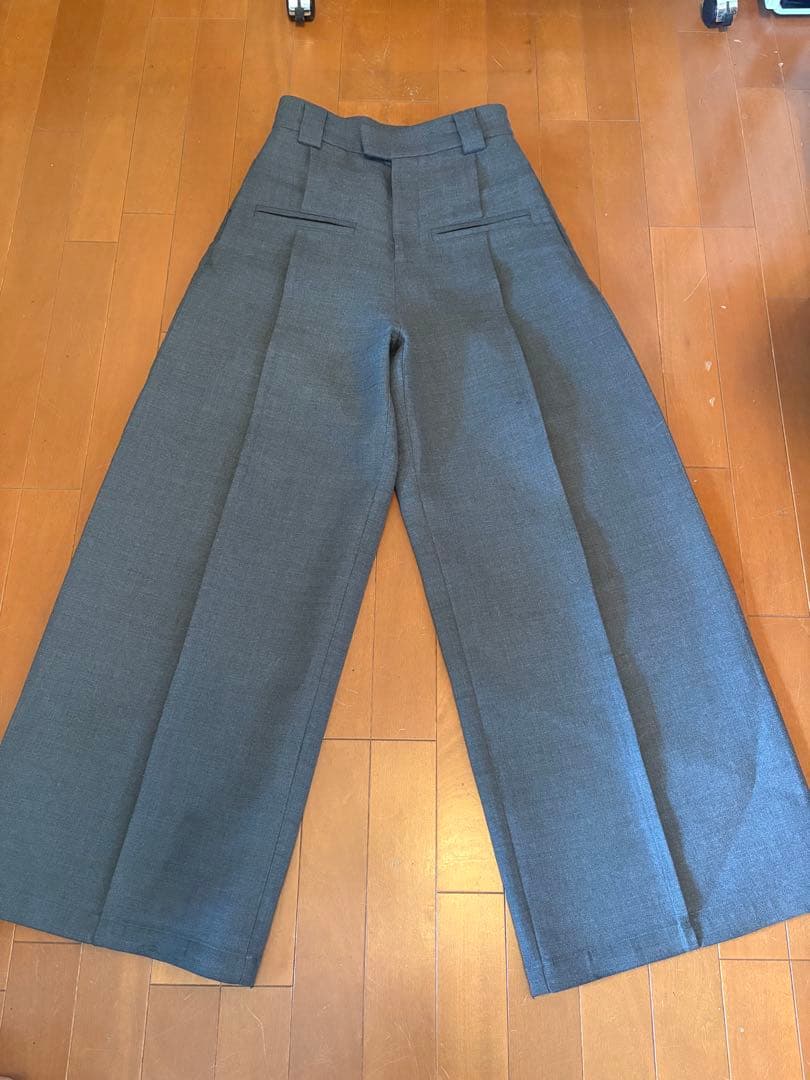 fax copy express スラックス　グレー