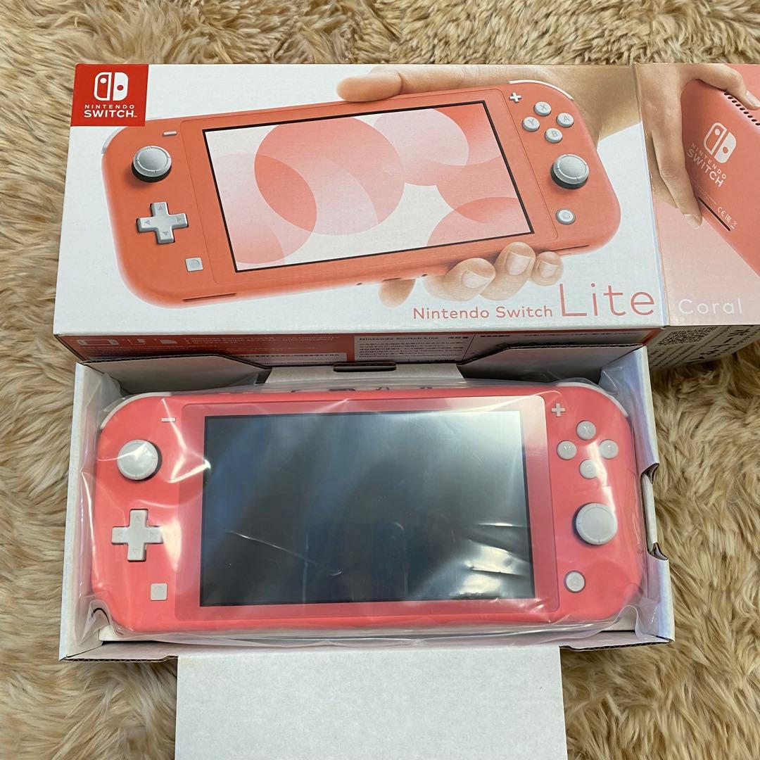 Nintendo Switch Lite 本体　コーラル　Coral