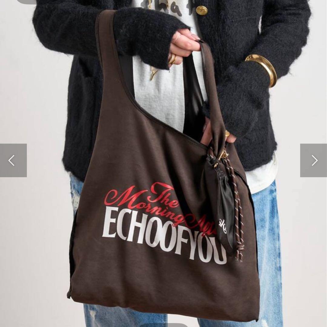 はぐ❁⃘*.゜(SKIN/ スキン) Reversible Bag ブラウン