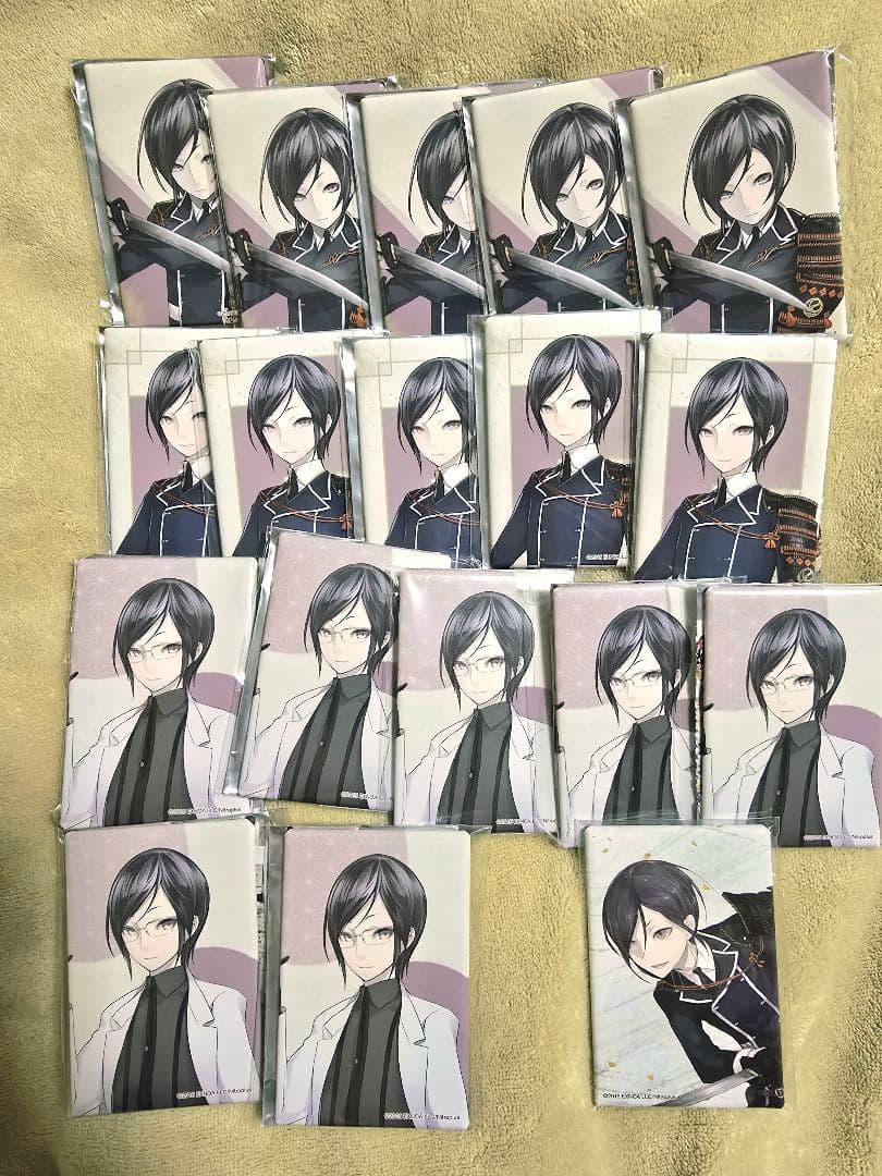 刀剣乱舞 薬研藤四郎 スクエア缶バッジ