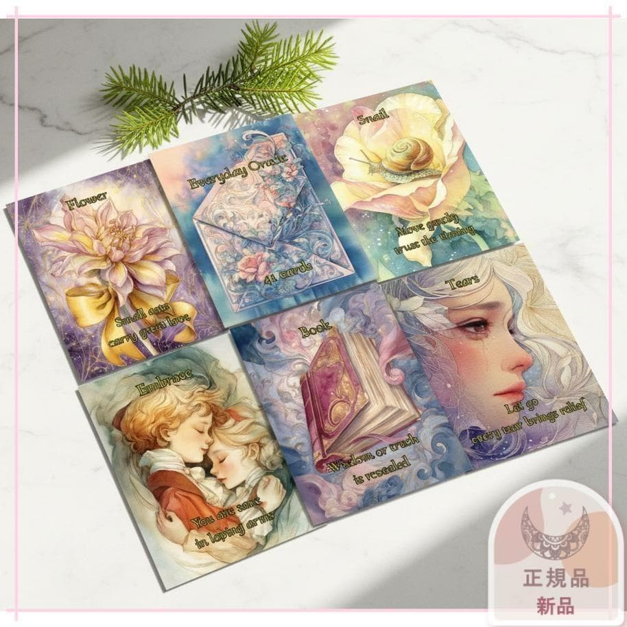 【正規品オラクルカード】超美麗✨海外インディーズ✨柔らかなパステルカラーのデッキ