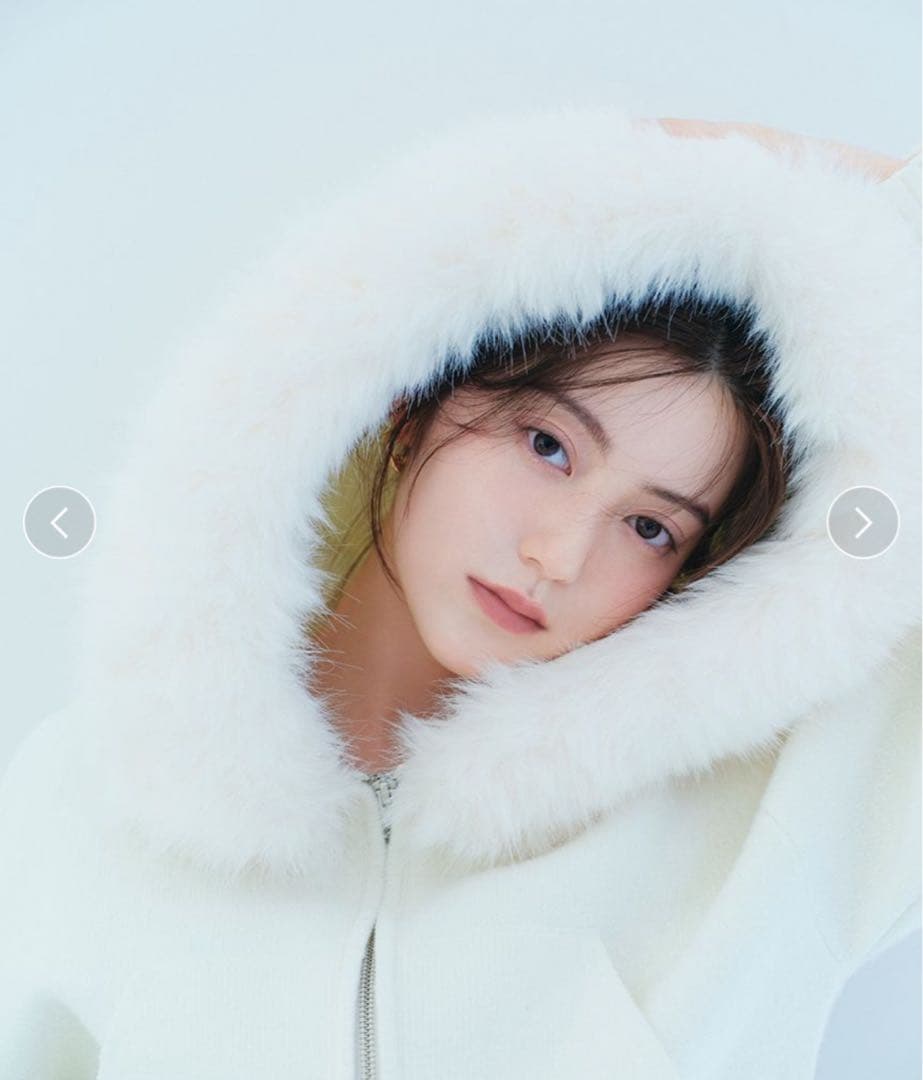 【新品タグ付】スナイデル【USAGI ONLINE限定】ファーフードパーカー