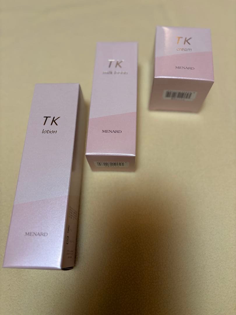メナードTK ローション・ミルクローション、クリーム