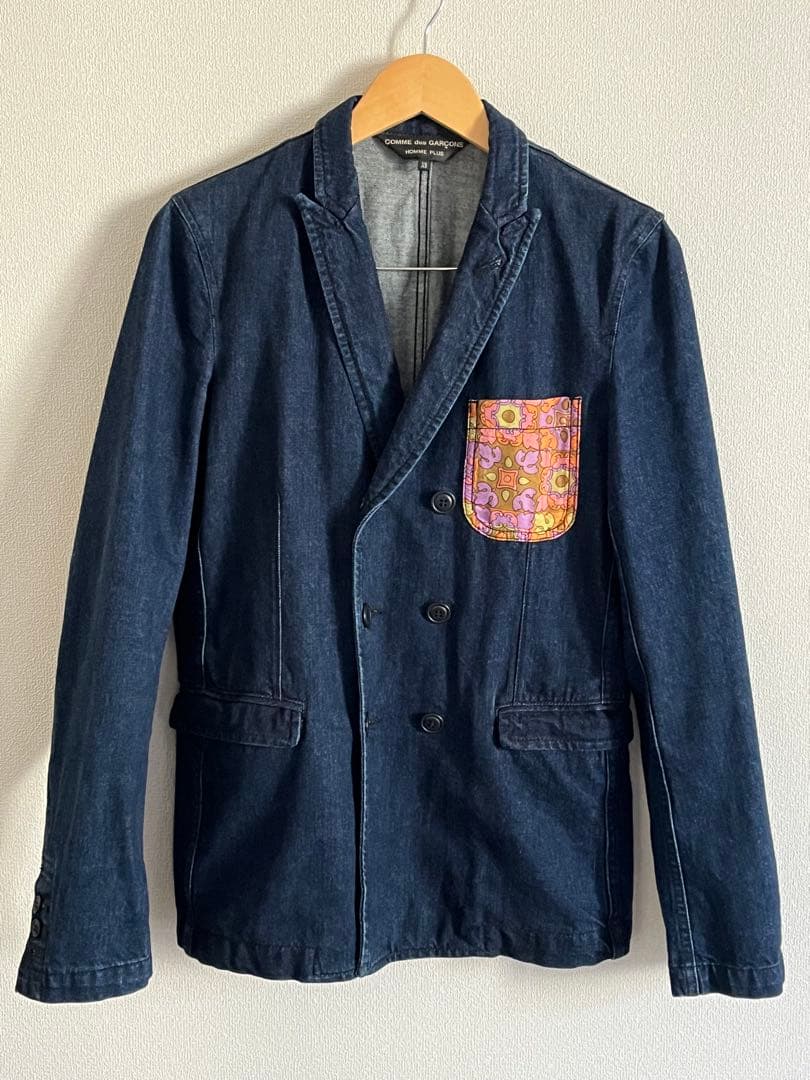 COMME des GARÇONS HOMME PLUS デニムジャケット XS