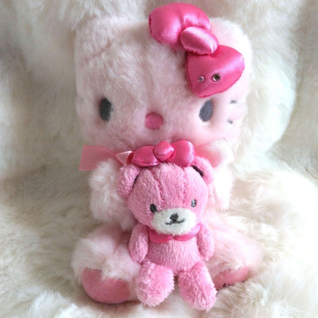 ピンク　キティ　マスコット　ぬいぐるみ　LUPICIA 　ハローキティ　ホルダー