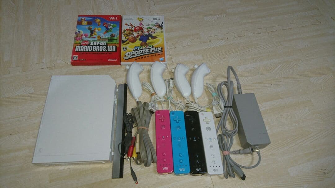 wii 4人プレイ 遊べる マリオセット