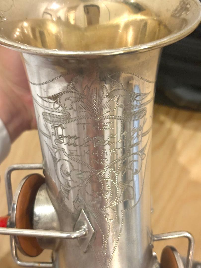 最終値下‼️ Buescher ブッシャー　ビンテージ　シルバー　アルトサックス