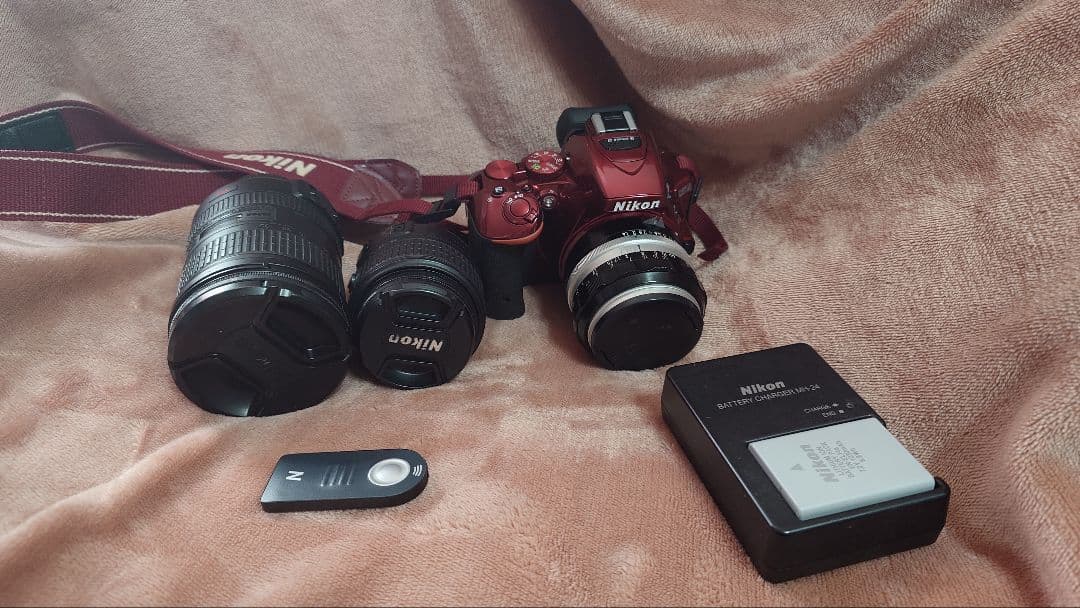 NIKKON Nikonデジタル一眼レフカメラ レッド D5500