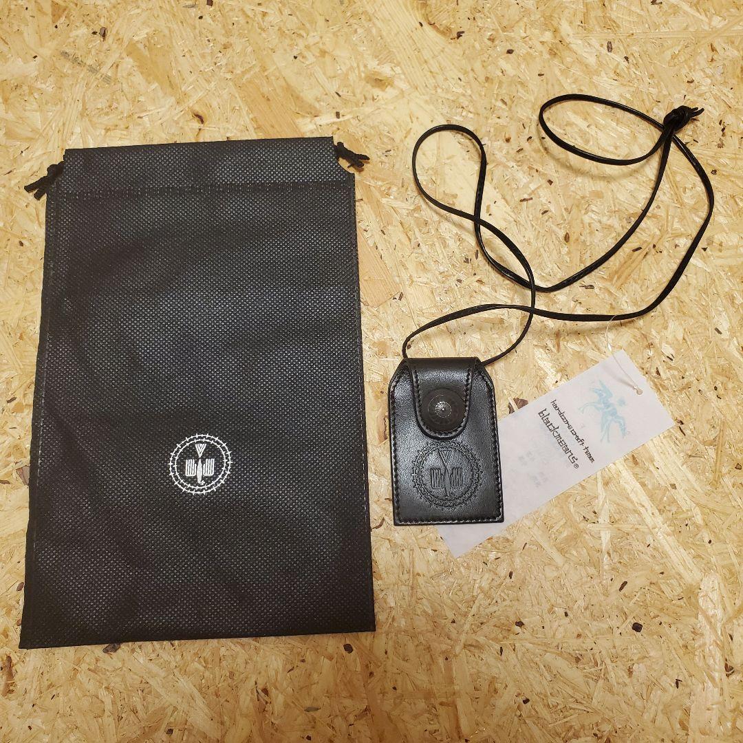 【BLACKMEANS/ブラックミーンズ】新品お守りケース ネックレス ブラック