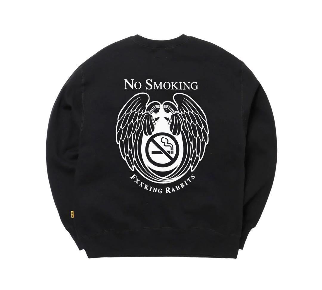FR2 Fxxking Rabbits NO SMOKING スウェットシャツ