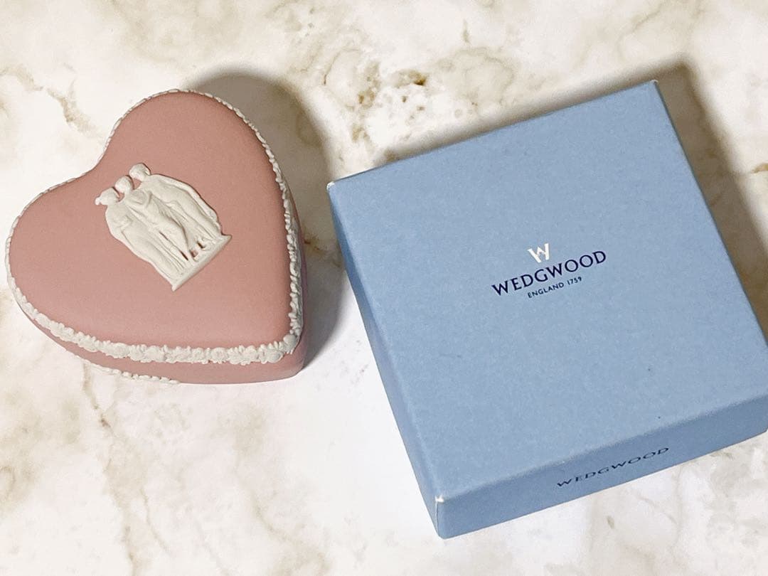  ハート型ボックス ピンク