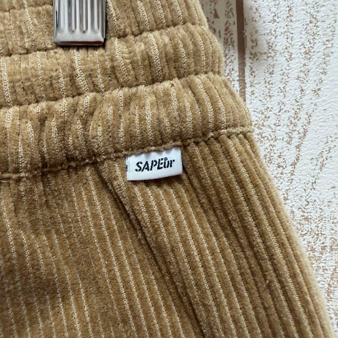 SAPEur CORDUROY PANTS コーデュロイ パンツ ベージュXL