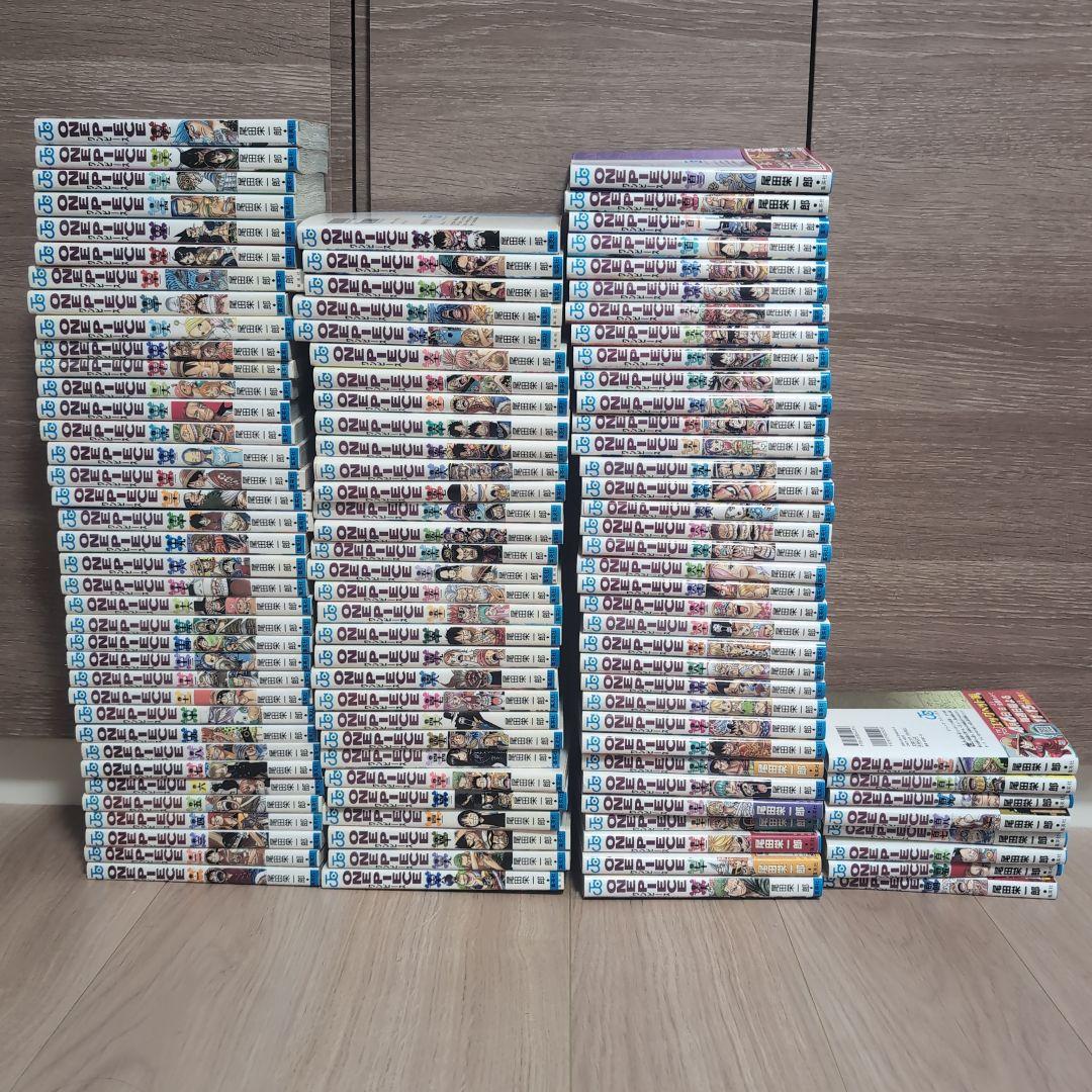 ワンピース　全巻セット　関連本多数、原画アート付
