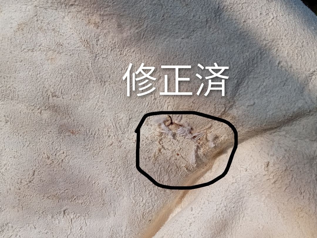 天然日本鹿夏毛ラグ　みみ付き