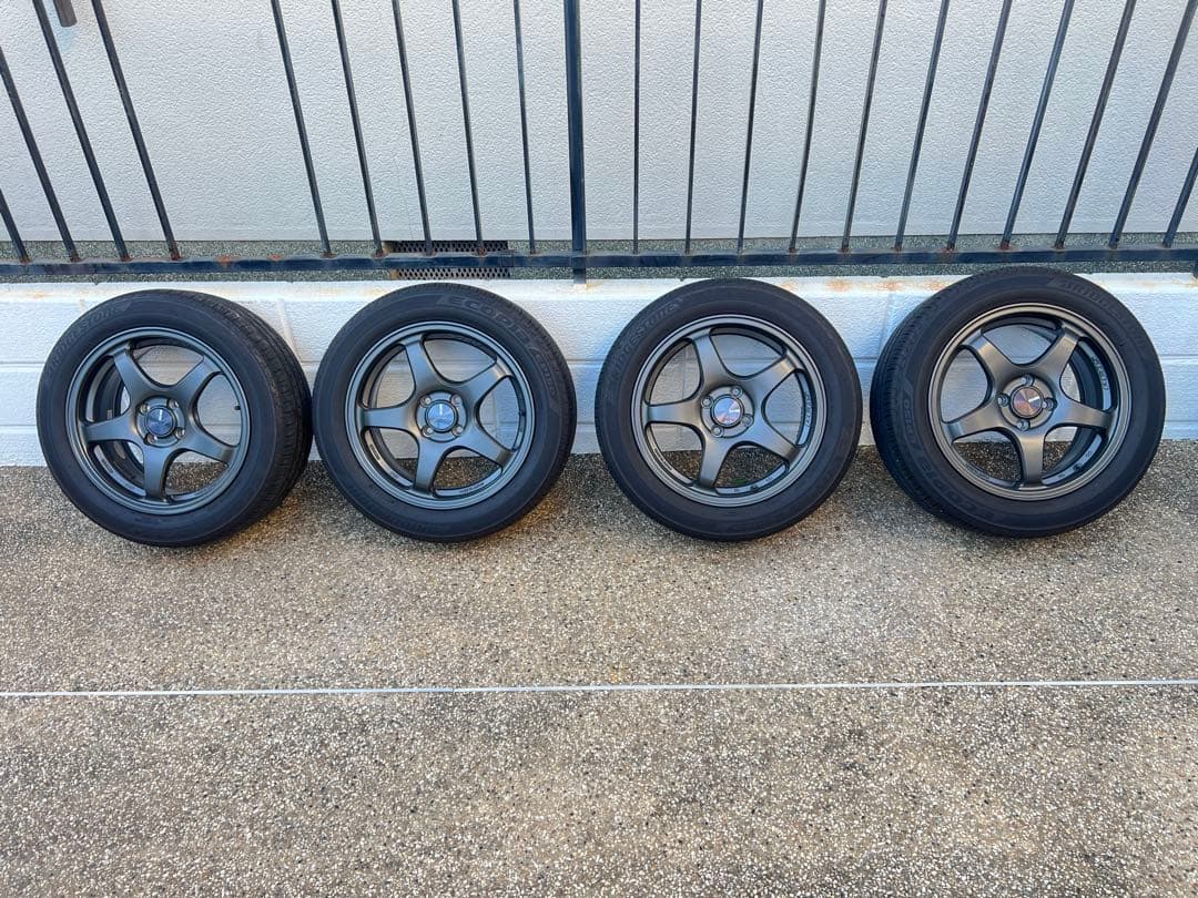 【美品】ENKEI(エンケイ)PF05 16インチ＋2024年製タイヤ付き