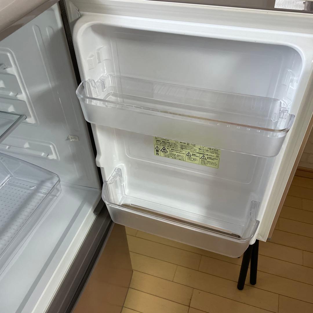 SHARP 2ドア冷蔵庫 シルバー　SJ-D14E-N 2019年製