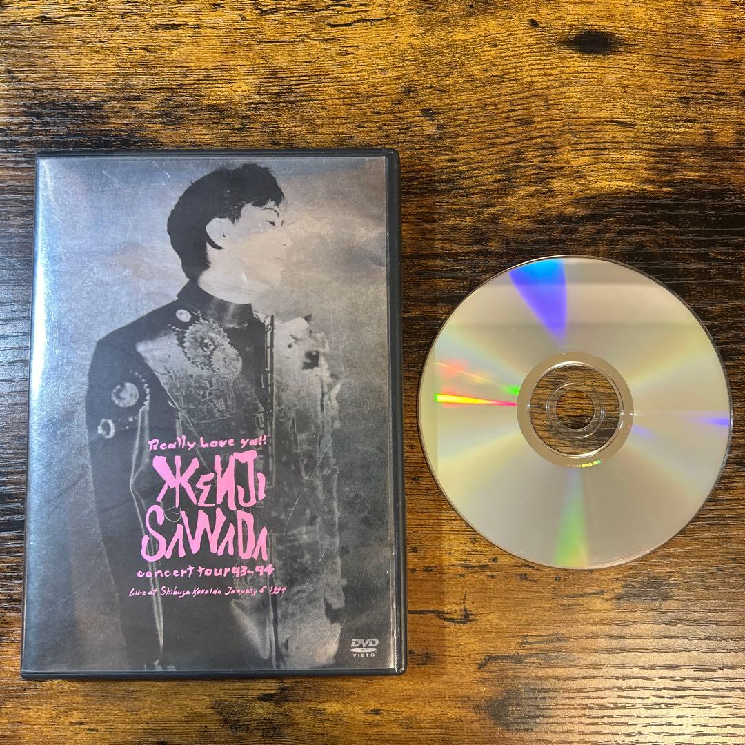 中古品 DVD 沢田研二 REALLY LOVE YA!
