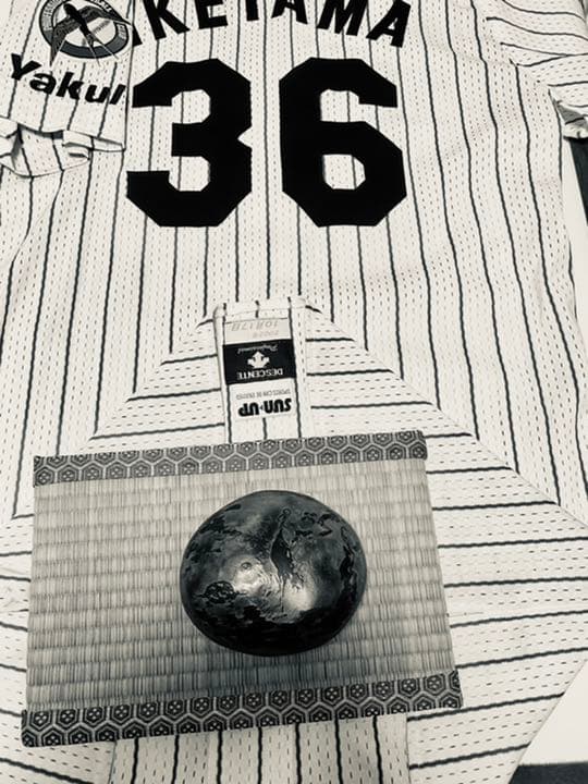 池山隆寛引退記念ユニフォーム　本物