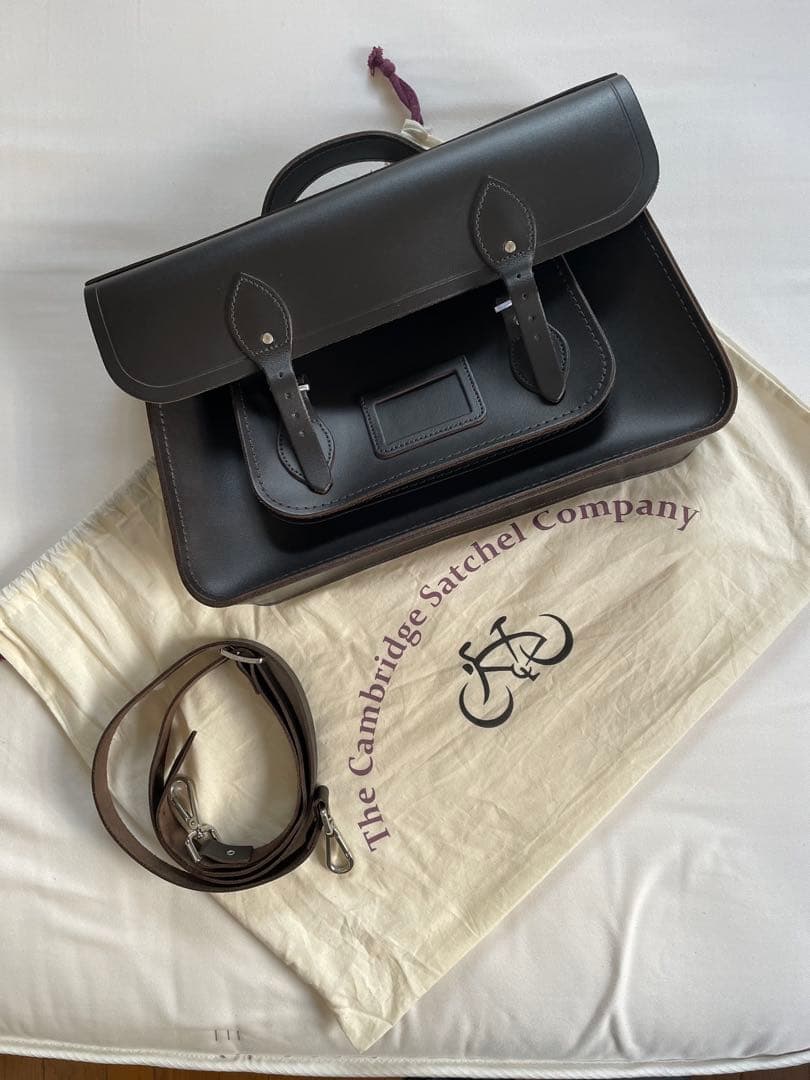 【新品】ケンブリッジサッチェル 15in バッチェル ダークブラウン