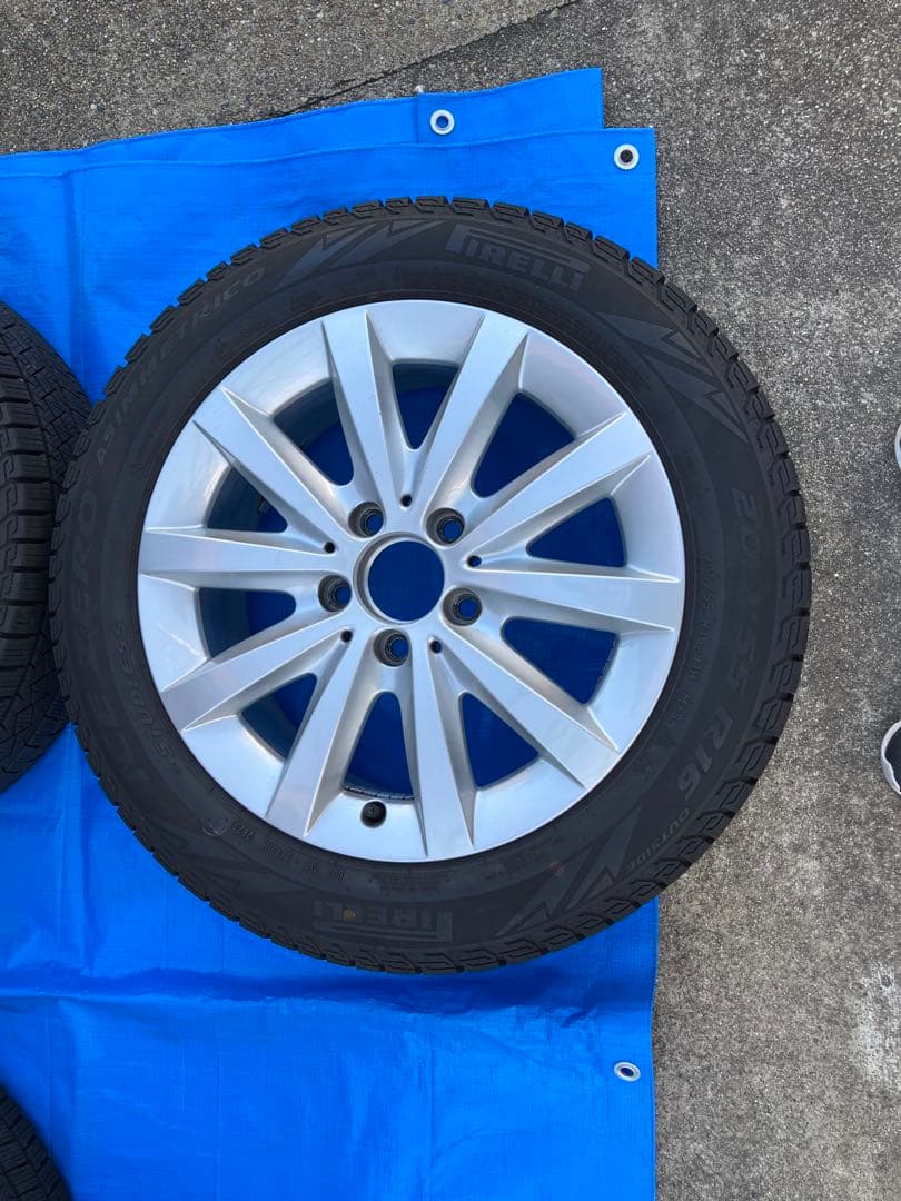 ベンツAクラス　16インチ純正アルミ➕2023年スタットレスタイヤ4本セット