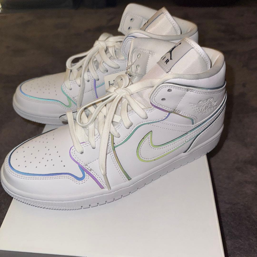 バスケ用バッグ NIKE AIR JORDAN 1 MID \"WHITE/BLACK\"