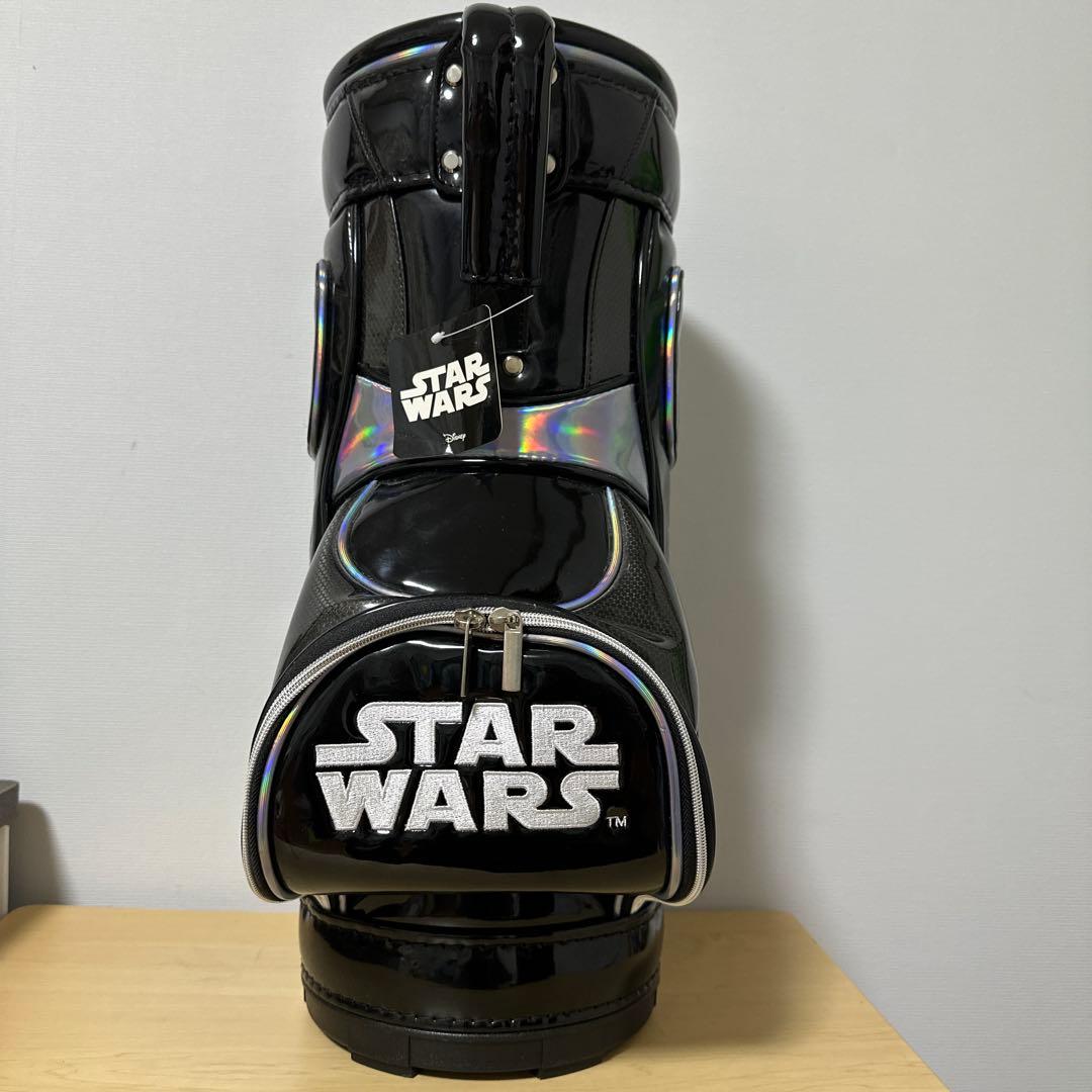 未使用タグ付き　スターウォーズ　ダースベイダー　ゴルフバック　キャディバック