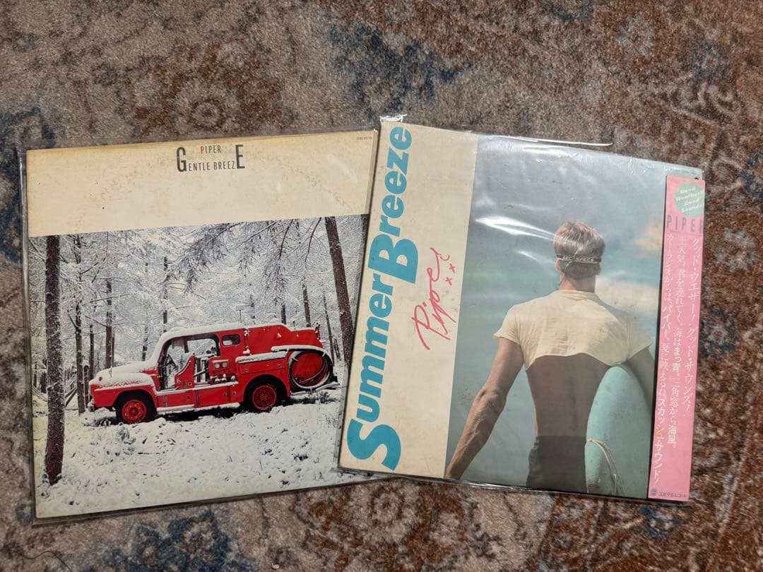 盤綺麗　PIPER オリジナル盤　2枚まとめ売り　citypop名盤