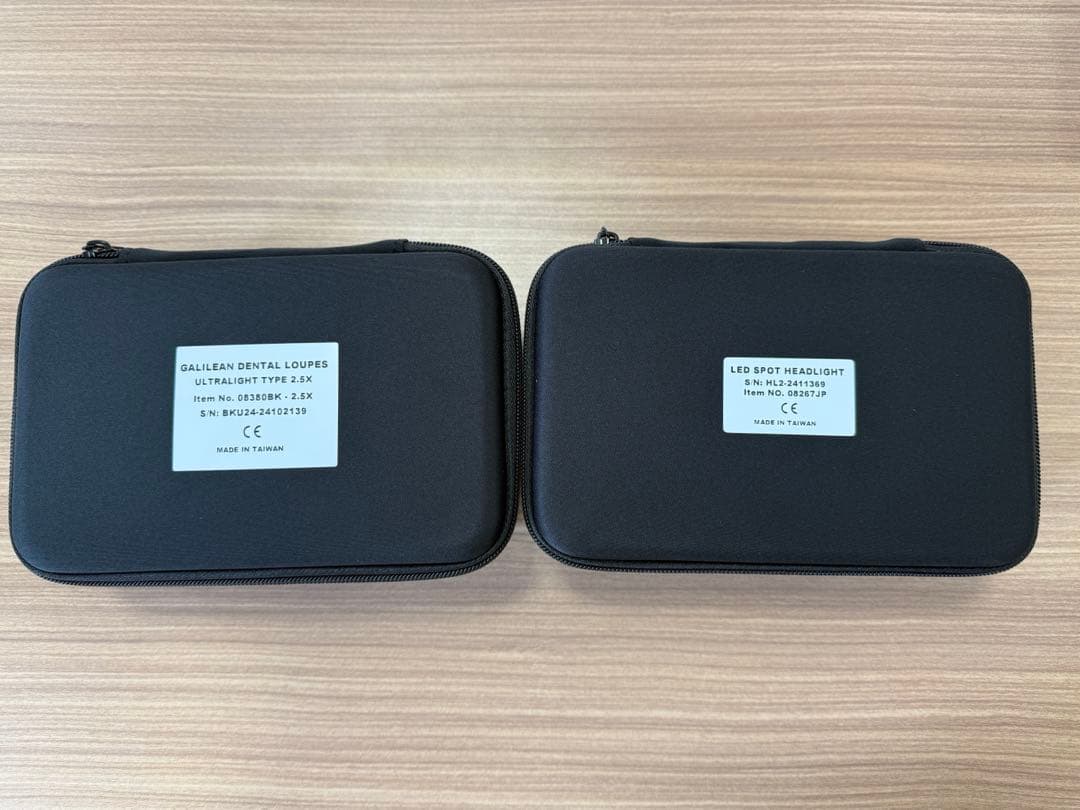 ガリレアンルーペULマルチセットBLACK2.5倍　新品未使用