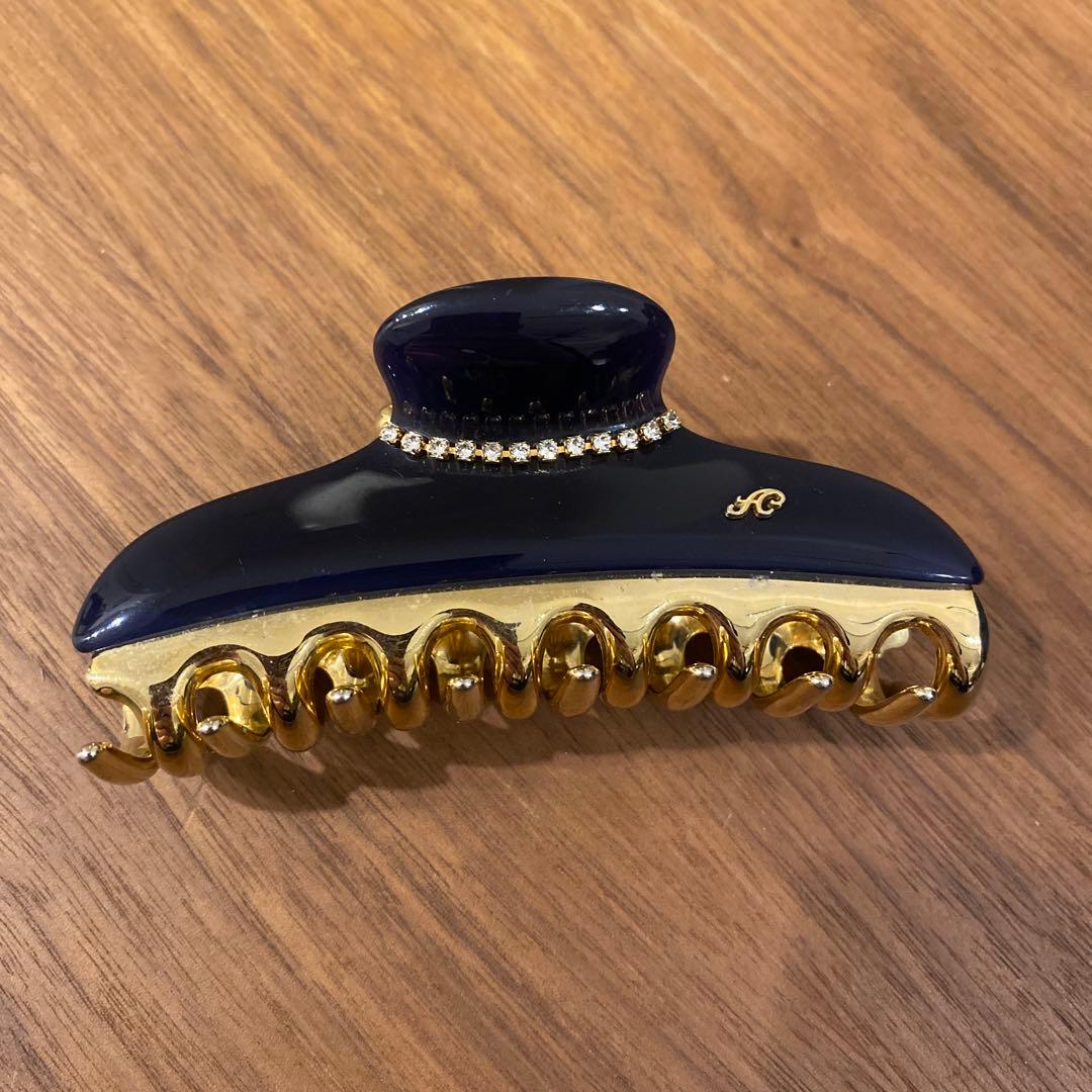 ★acca★ ニューコラーナ ビジュー付きネイビーゴールド（Lサイズ）