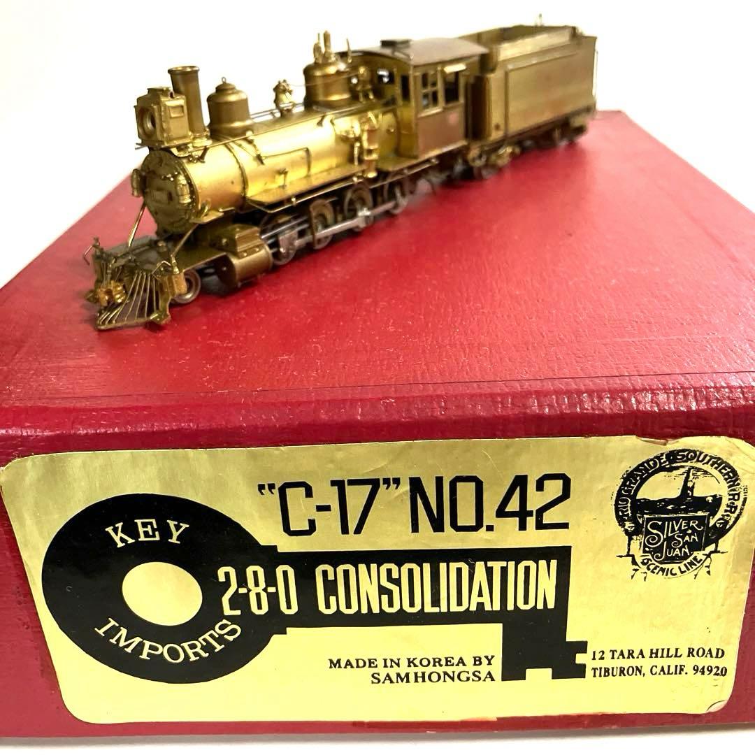 鉄道模型 KEY HOn3(10.5mm) RGS C-17 #42