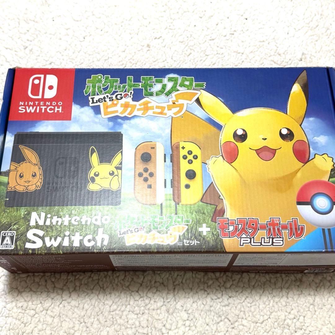 【ジャンク】Nintendo Switch Let’s Go! ピカチュウセット