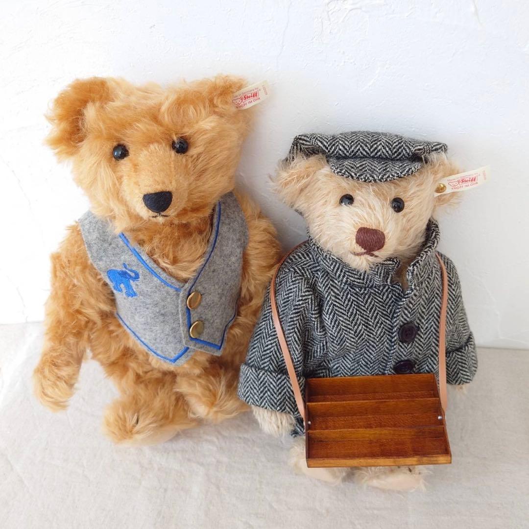 ドイツ限定❗️Steiff シュタイフ　Teddy Bear Hausierer